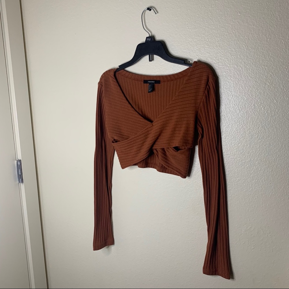 Long sleeve Crop top